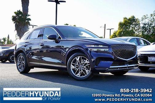 Capri Blue 2024 Genesis GV70 2.5T AWD
