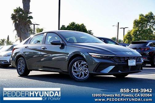 Amazon Gray 2026 Hyundai ELANTRA HEV Blue