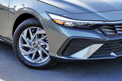 Amazon Gray 2026 Hyundai ELANTRA HEV Blue