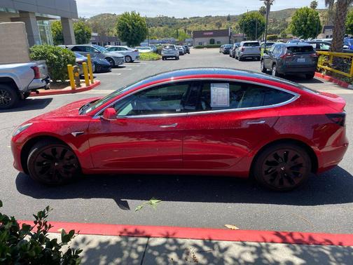 Red Multi-Coat 2019 Tesla Model 3 Standard Range