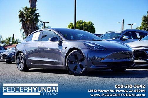 Midnight Silver Metallic 2021 Tesla Model 3 Standard Range Plus