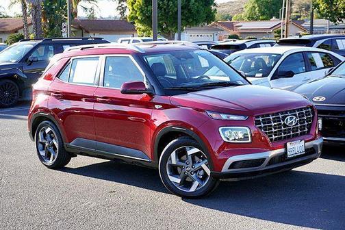 Ultimate Red 2025 Hyundai VENUE Limited