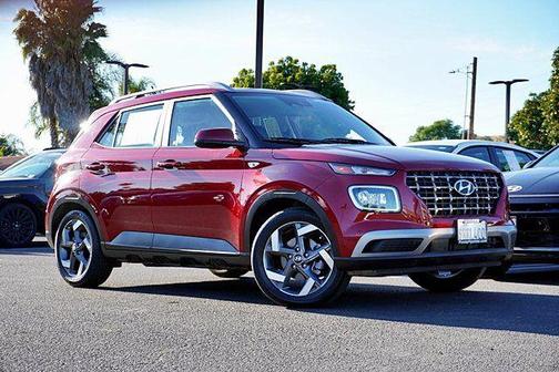 Ultimate Red 2025 Hyundai VENUE Limited