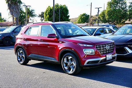 Ultimate Red 2025 Hyundai VENUE Limited