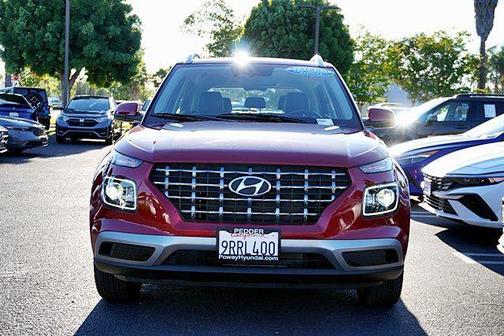 Ultimate Red 2025 Hyundai VENUE Limited