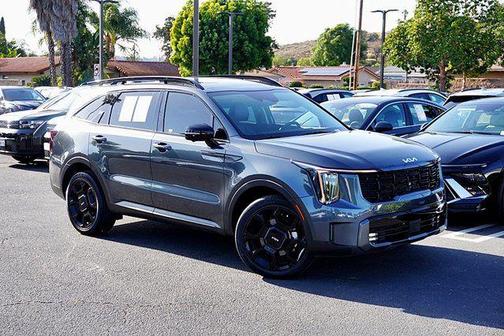 Gravity Grey 2024 Kia Sorento SX