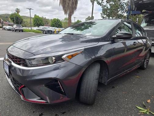 Gravity Gray 2024 Kia Forte GT-Line