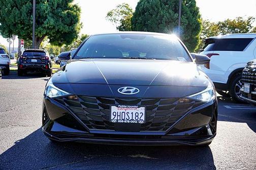 Onyx Black 2023 Hyundai ELANTRA SEL