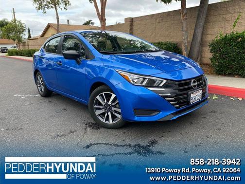 Electric Blue Metallic 2024 Nissan Versa 1.6 S