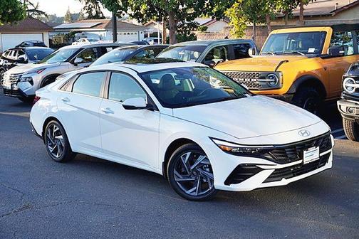 Serenity White 2026 Hyundai ELANTRA HEV Limited