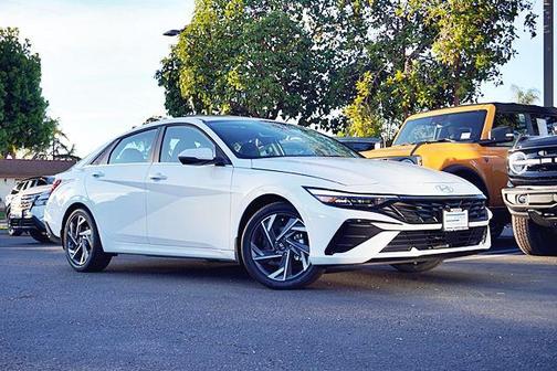 Serenity White 2026 Hyundai ELANTRA HEV Limited