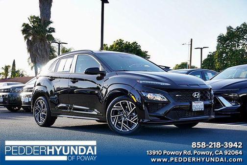 Abyss Black Pearl 2023 Hyundai KONA N Line