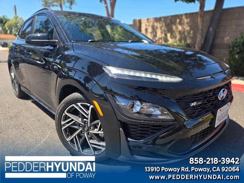 Abyss Black Pearl 2023 Hyundai KONA N Line