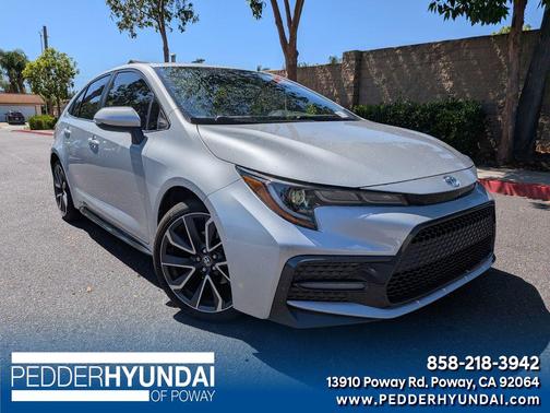 Classic Silver Metallic 2022 Toyota Corolla SE
