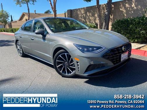 Gray 2023 Hyundai SONATA Limited