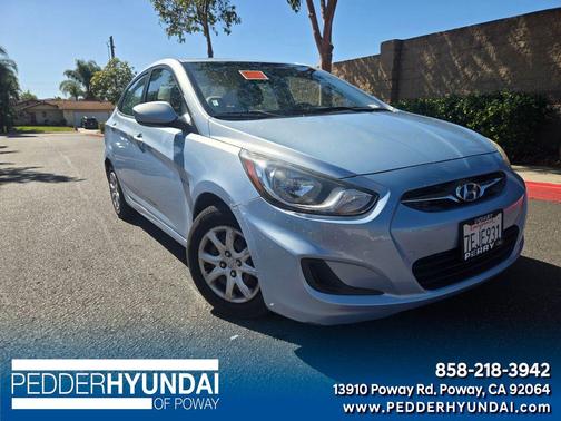 Clearwater Blue Metallic 2014 Hyundai Accent GLS