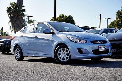Clearwater Blue Metallic 2014 Hyundai Accent GLS