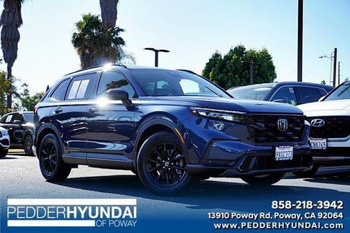 Canyon River Blue Metallic 2026 Honda CR-V Hybrid Sport-L FWD