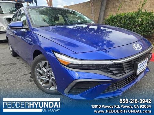 Intense Blue 2024 Hyundai ELANTRA SEL