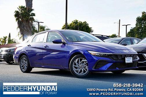 Intense Blue 2024 Hyundai ELANTRA SEL
