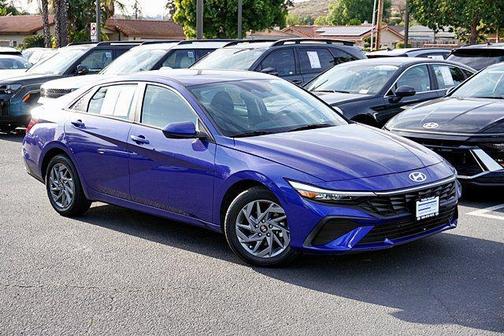 Intense Blue 2024 Hyundai ELANTRA SEL
