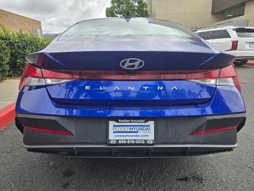 Intense Blue 2024 Hyundai ELANTRA SEL