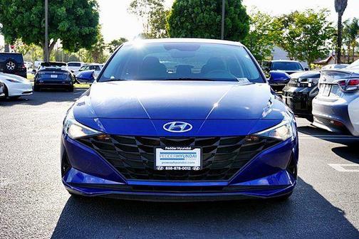 Intense Blue 2021 Hyundai ELANTRA SEL
