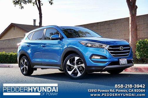 Caribbean Blue 2018 Hyundai TUCSON Sport