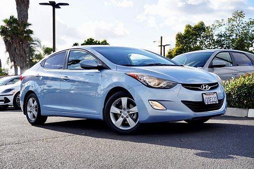 Blue Sky Metallic 2013 Hyundai ELANTRA GLS
