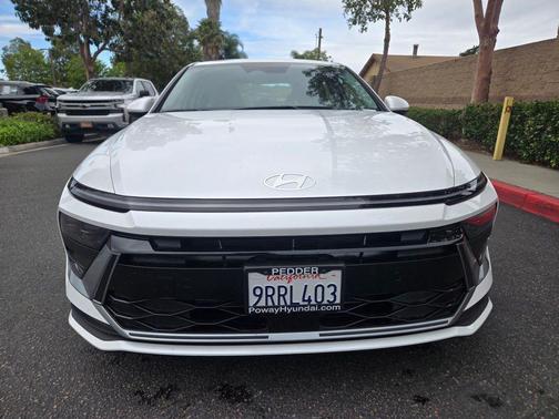 Serenity White 2025 Hyundai SONATA SE