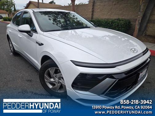 Serenity White 2025 Hyundai SONATA SE