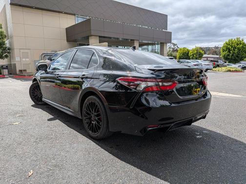 Midnight Black Metallic 2023 Toyota Camry SE