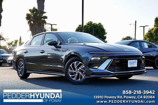 Portofino Gray 2026 Hyundai SONATA Hybrid Base