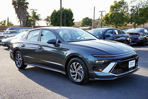 Portofino Gray 2026 Hyundai SONATA Hybrid Base