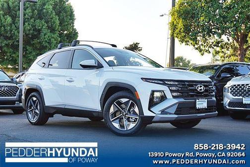 Creamy White Pearl 2026 Hyundai TUCSON Hybrid SEL
