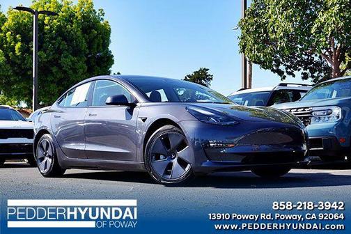 Midnight Silver Metallic 2023 Tesla Model 3 Standard Range