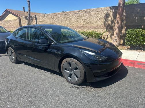 Solid Black 2023 Tesla Model 3 Standard Range