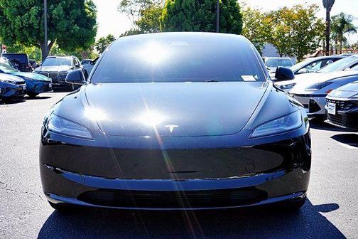 Solid Black 2024 Tesla Model 3 Long Range
