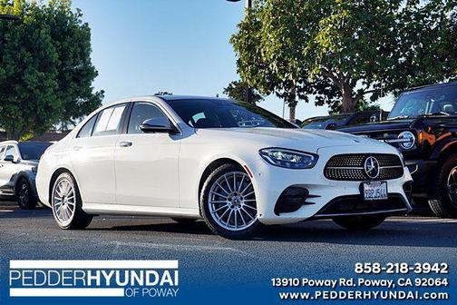Polar White 2022 Mercedes-Benz E-Class E 350