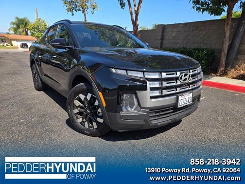 Phantom Black 2025 Hyundai SANTA CRUZ SEL