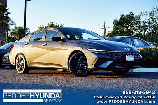 Amazon Gray 2026 Hyundai ELANTRA HEV SEL Sport