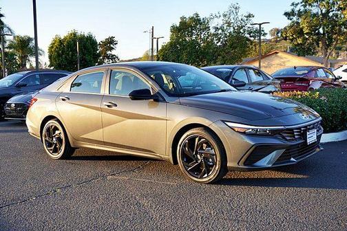 Amazon Gray 2026 Hyundai ELANTRA HEV SEL Sport