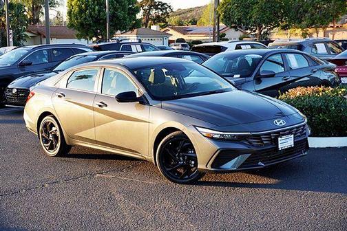 Amazon Gray 2026 Hyundai ELANTRA HEV SEL Sport