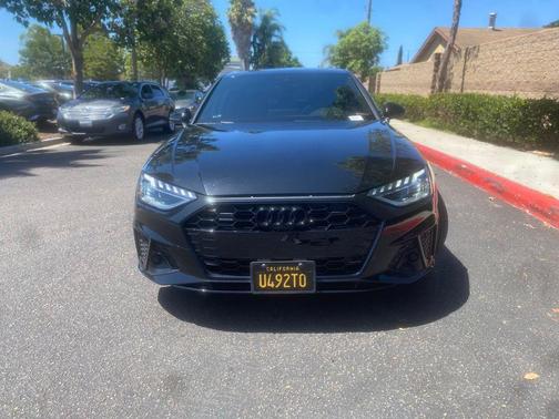 Mythos Black Metallic 2023 Audi A4 45 S line Premium Plus