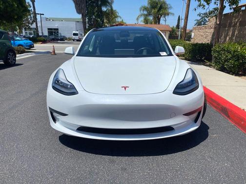 Pearl White Multi-Coat 2019 Tesla Model 3 Long Range