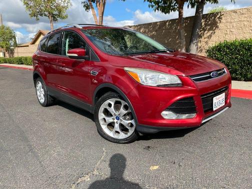 RUBY RED TINTED CC METALLIC 2014 Ford Escape Titanium