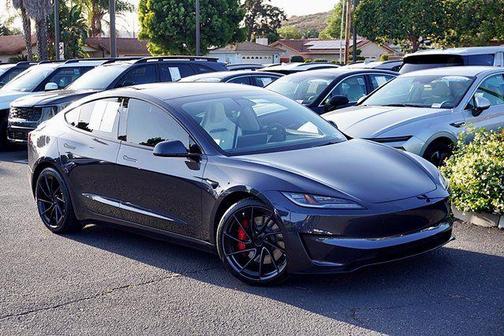 Stealth Grey 2024 Tesla Model 3 Performance