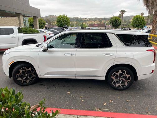 Hyper White 2021 Hyundai PALISADE Calligraphy
