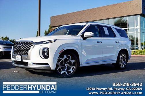 Hyper White 2021 Hyundai PALISADE Calligraphy