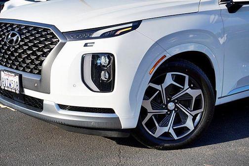 Hyper White 2021 Hyundai PALISADE Calligraphy